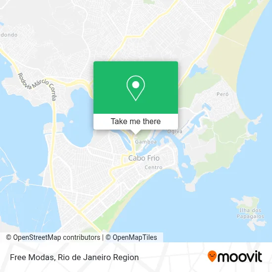 Free Modas map