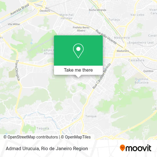 Admad Urucuia map