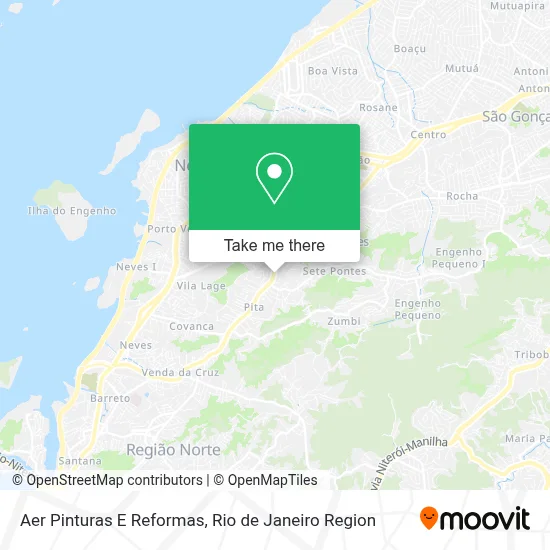 Aer Pinturas E Reformas map