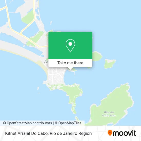 Kitnet Arraial Do Cabo map