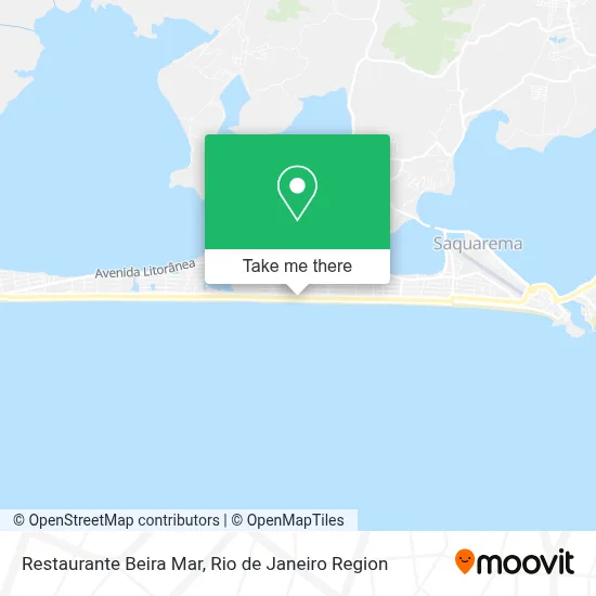 Restaurante Beira Mar map
