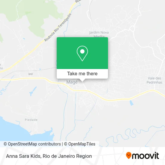 Anna Sara Kids map