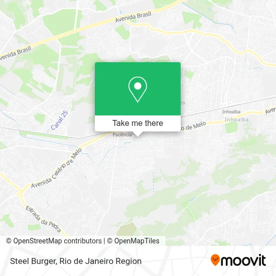 Steel Burger map