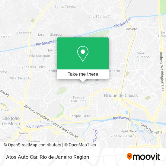 Atos Auto Car map