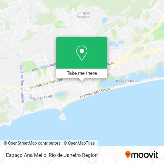 Espaço Ana Mello map