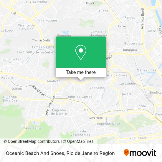 Oceanic Beach And Shoes map