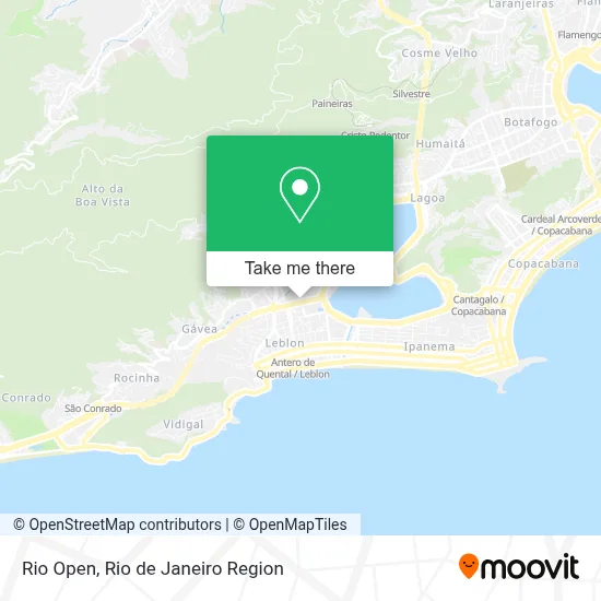 Rio Open map