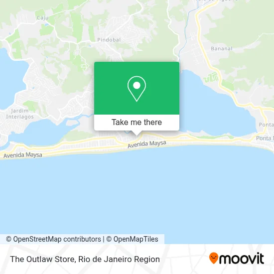 The Outlaw Store map
