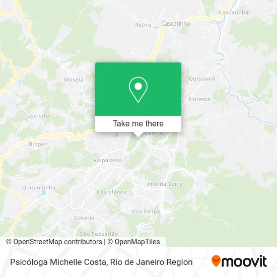 Psicóloga Michelle Costa map