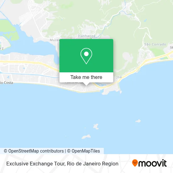 Exclusive Exchange Tour map