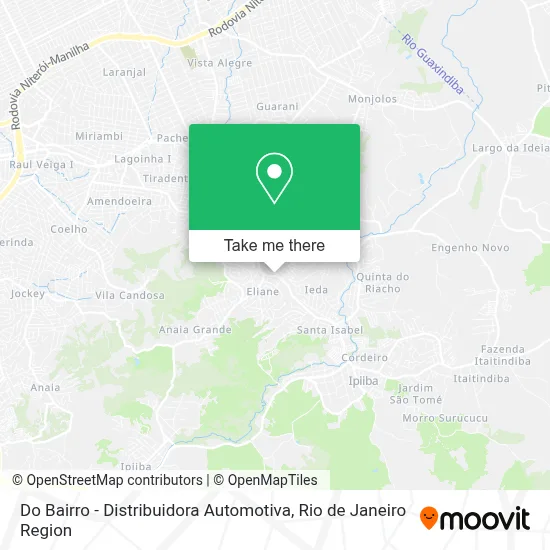 Do Bairro - Distribuidora Automotiva map