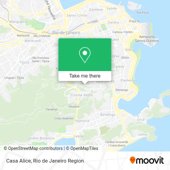 Casa Alice map