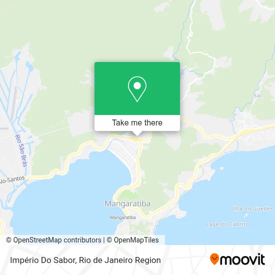 Império Do Sabor map