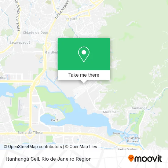 Itanhangá Cell map