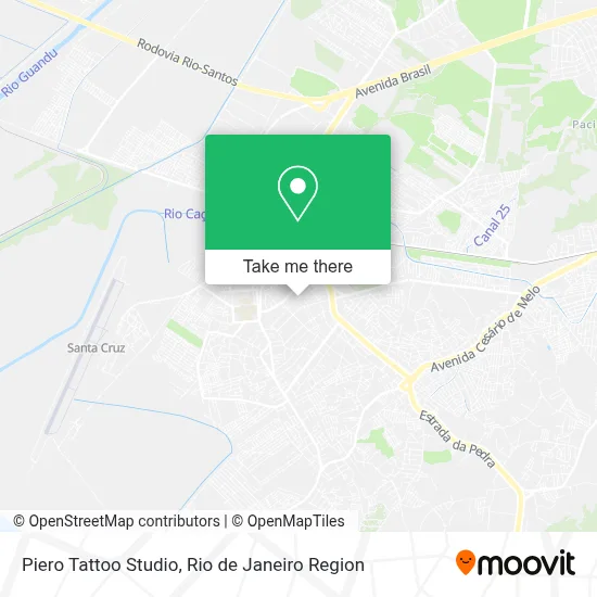 Piero Tattoo Studio map