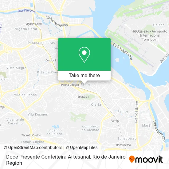 Doce Presente Confeiteira Artesanal map
