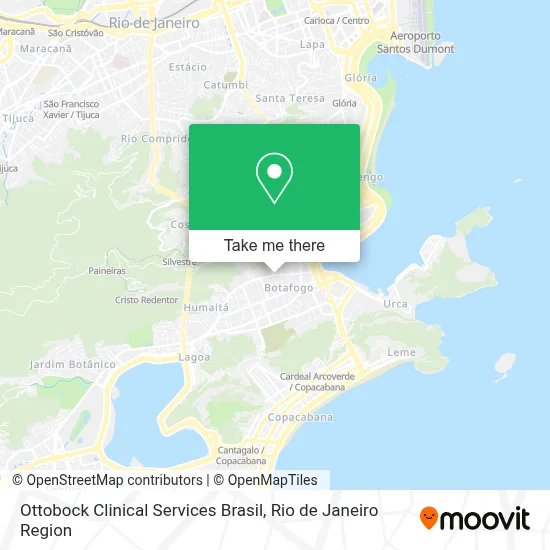 Ottobock Clinical Services Brasil map