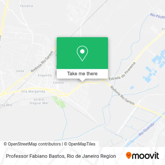 Professor Fabiano Bastos map