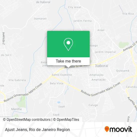 Ajust Jeans map