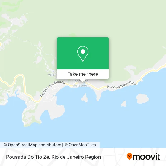 Pousada Do Tio Zé map