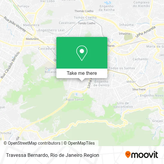 Travessa Bernardo map