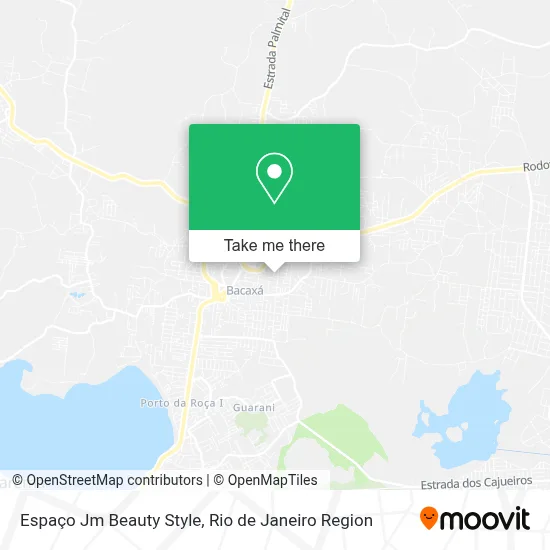 Espaço Jm Beauty Style map
