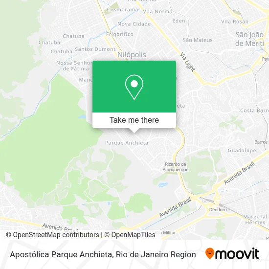 Apostólica Parque Anchieta map