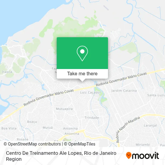 Centro De Treinamento  Ale Lopes map
