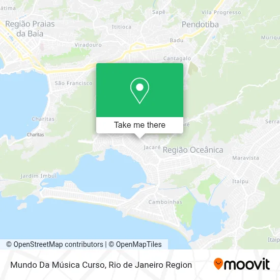 Mundo Da Música Curso map
