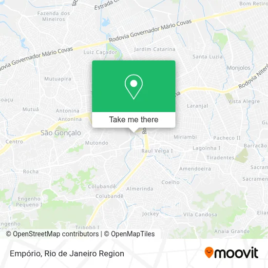 Empório map