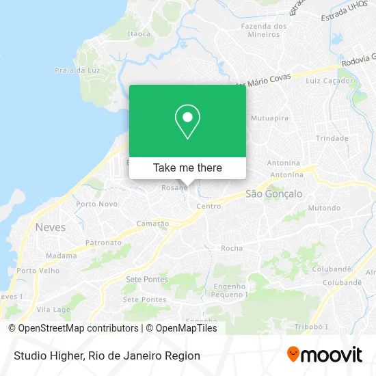 Studio Higher map