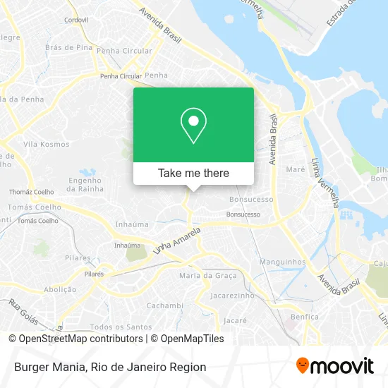 Burger Mania map