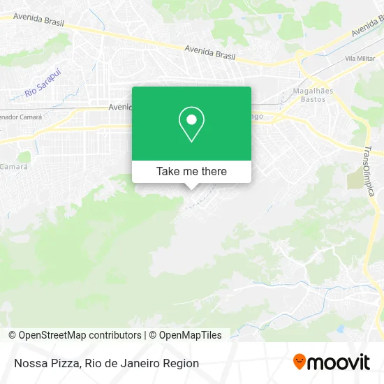 Nossa Pizza map
