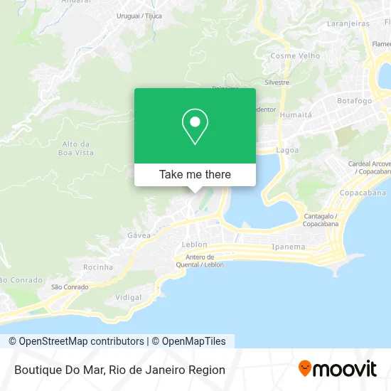 Boutique Do Mar map
