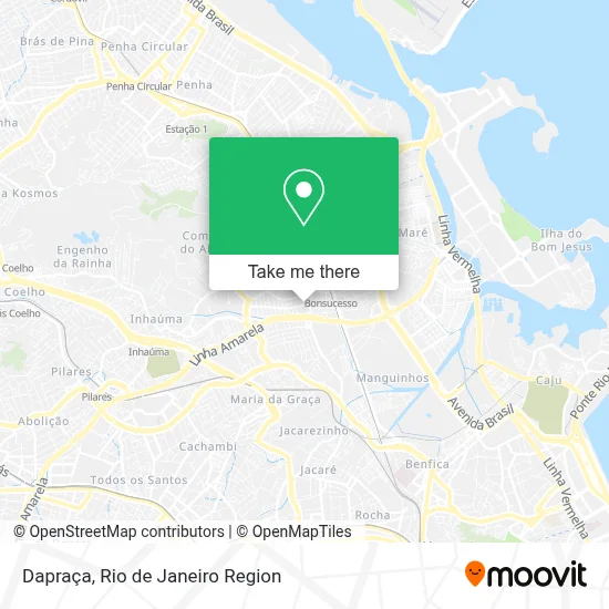 Dapraça map