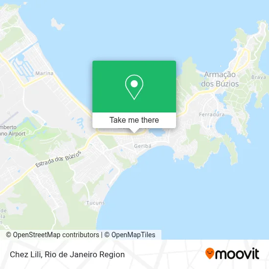 Chez Lili map