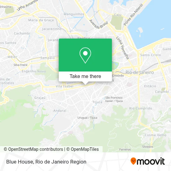 Casa Azul map