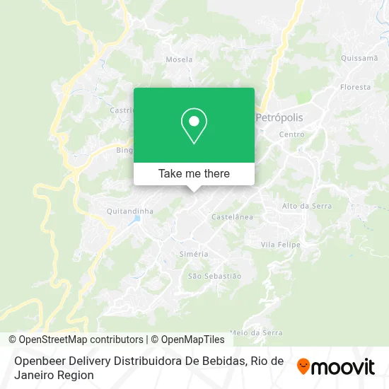 Openbeer Delivery Distribuidora De Bebidas map