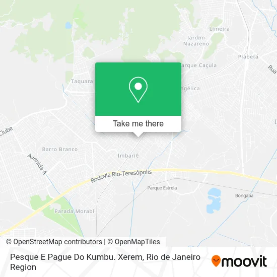Pesque E Pague Do Kumbu. Xerem map