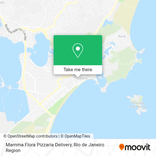 Mamma Flora Pizzaria Delivery map