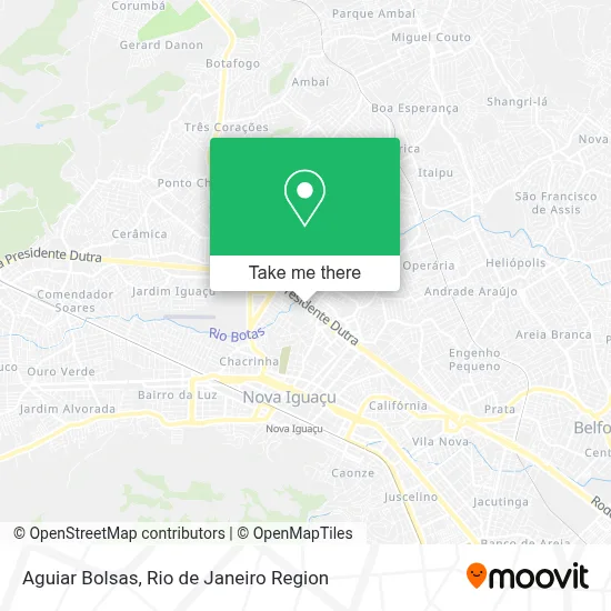 Aguiar Bolsas map