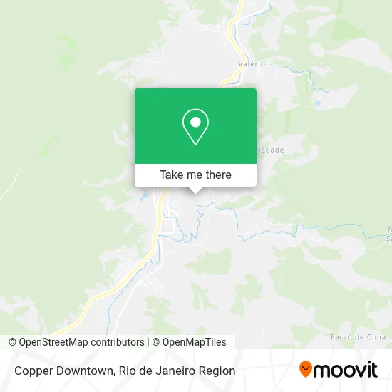 Copper Downtown map