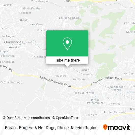 Barão - Burgers & Hot Dogs map