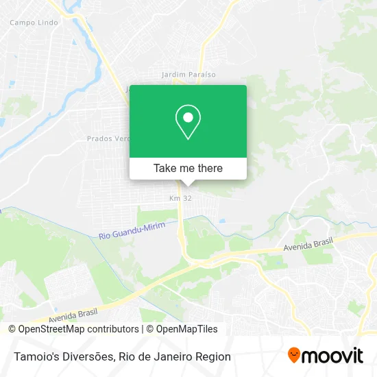 Tamoio's Diversões map