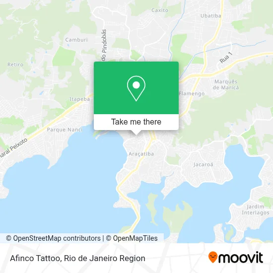 Afinco Tattoo map