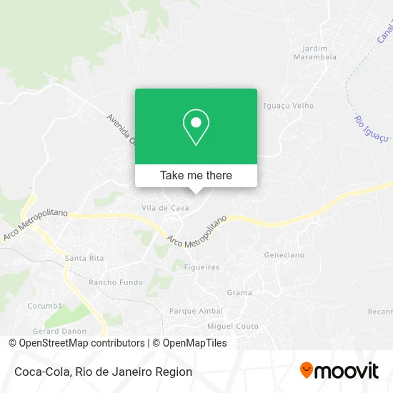 Coca-Cola map