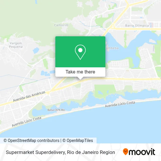 Supermarket Superdelivery map