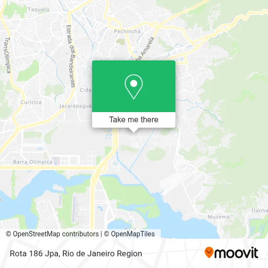 Rota 186 Jpa map
