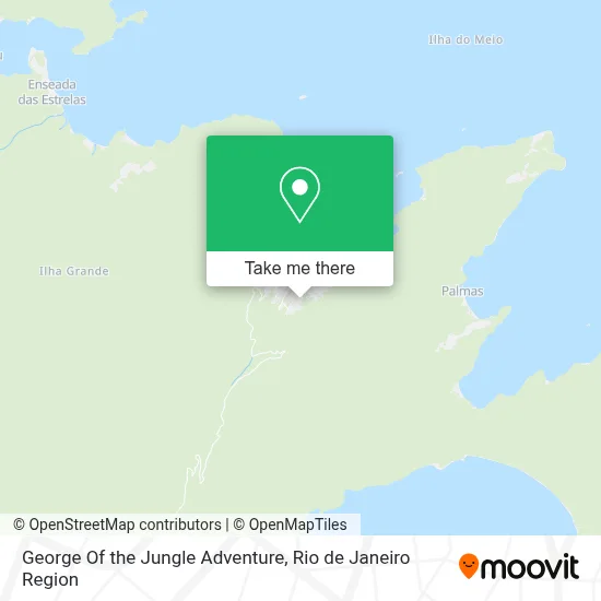 George Of the Jungle Adventure map