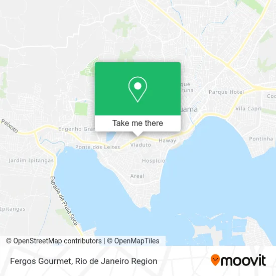 Fergos Gourmet map